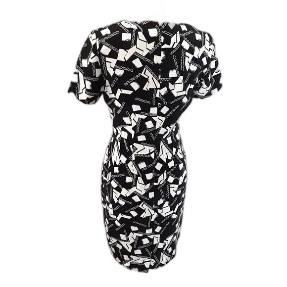 Vintage Spenser Jeremy dress 2P 100% silk shoulder pads fully lined career - Picture 4 of 4